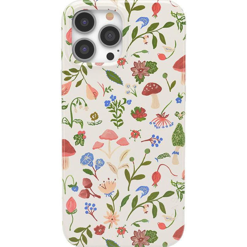 Garden Party | Mushroom Floral Case iPhone Case get.casely Classic + MagSafe® iPhone 13 Pro Max