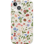 Garden Party | Mushroom Floral Case iPhone Case get.casely Classic + MagSafe® iPhone 15 Plus 