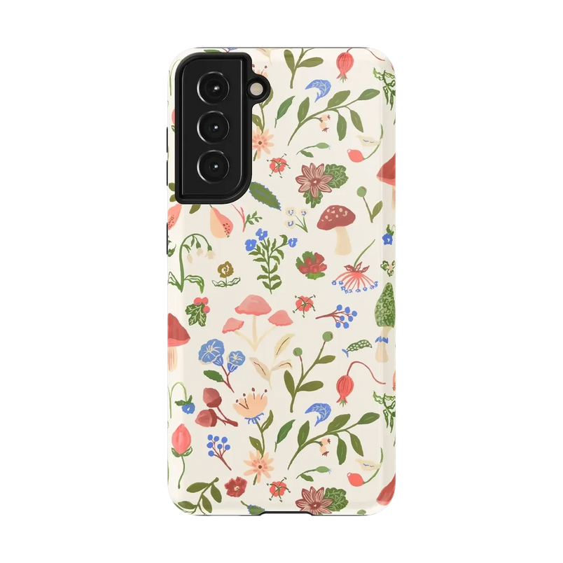 Garden Party | Mushroom Floral Case iPhone Case get.casely Essential Galaxy S21 