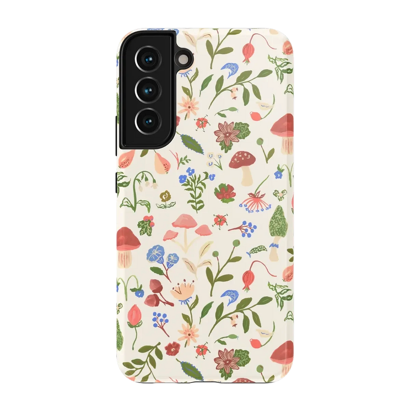Garden Party | Mushroom Floral Case iPhone Case get.casely Essential Galaxy S22 Plus 