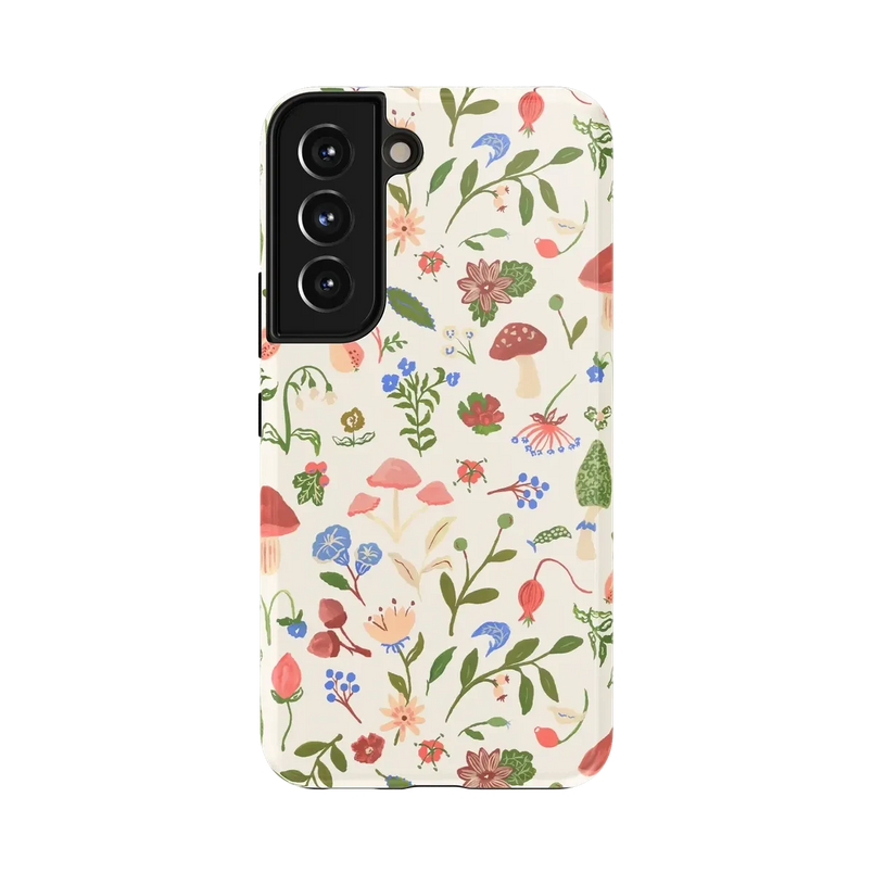 Garden Party | Mushroom Floral Case iPhone Case get.casely Essential Galaxy S22 