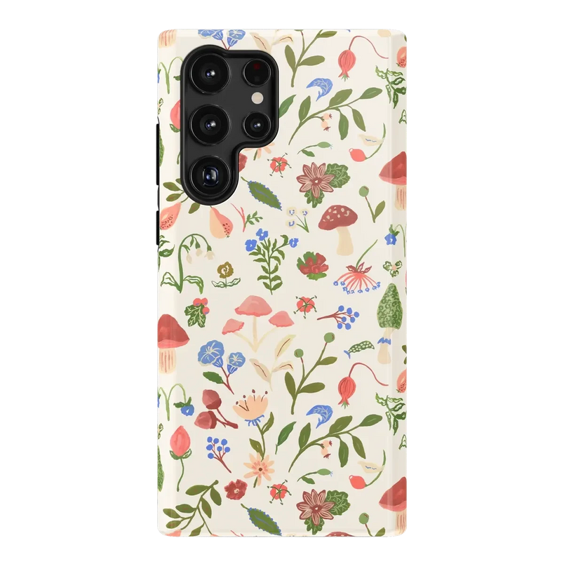 Garden Party | Mushroom Floral Case iPhone Case get.casely Essential Galaxy S22 Ultra 