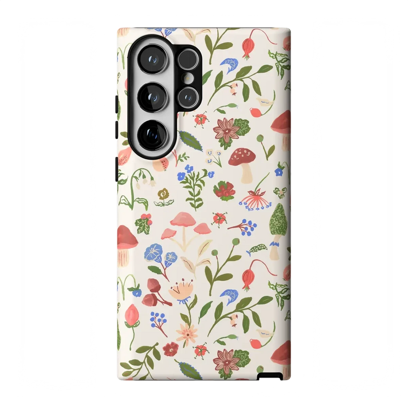 Garden Party | Mushroom Floral Case iPhone Case get.casely Essential Galaxy S23 Ultra 