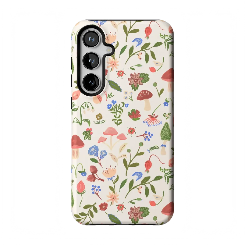 Garden Party | Mushroom Floral Case iPhone Case get.casely Essential Galaxy S24 Plus 