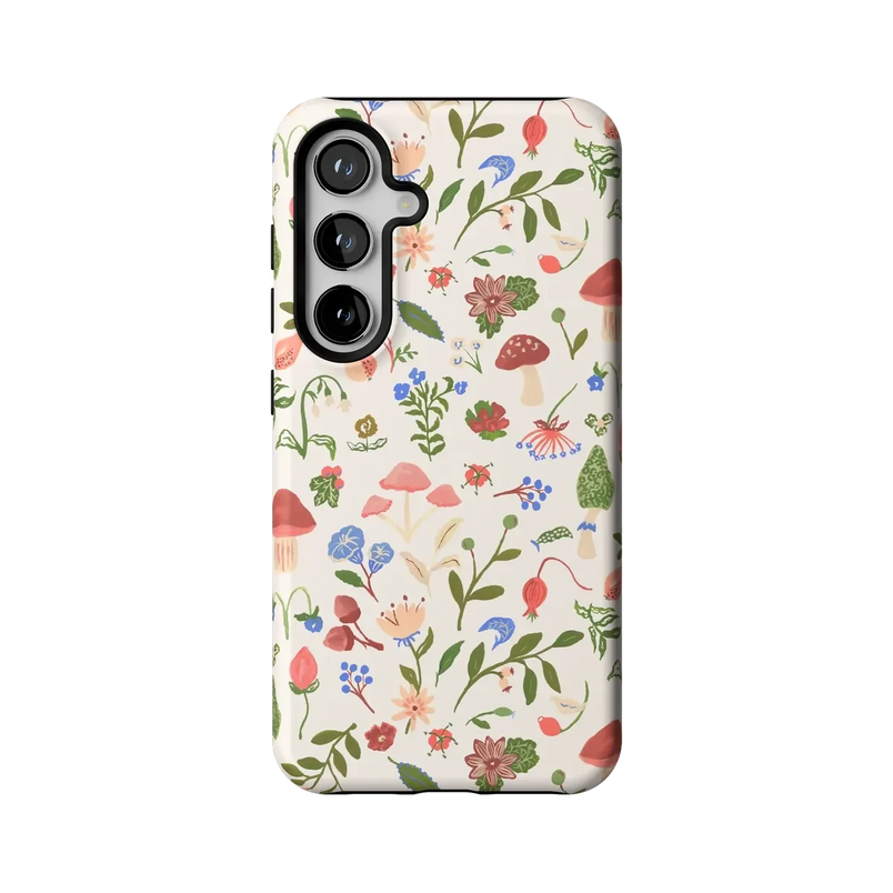 Garden Party | Mushroom Floral Case iPhone Case get.casely Essential Galaxy S24 