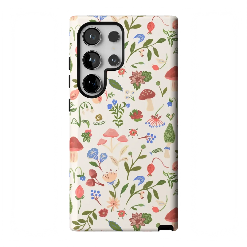 Garden Party | Mushroom Floral Case iPhone Case get.casely Essential Galaxy S24 Ultra 