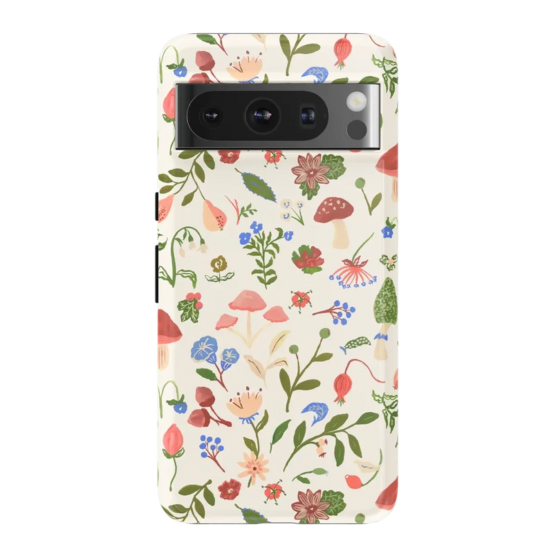 Garden Party | Mushroom Floral Case iPhone Case get.casely Essential Google Pixel 8 Pro 