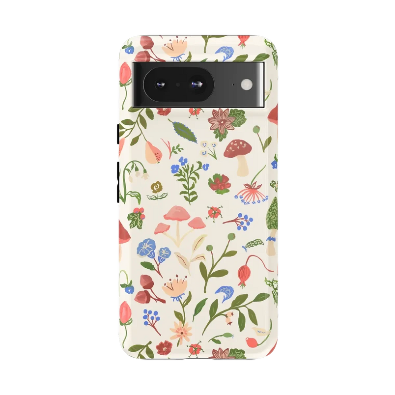 Garden Party | Mushroom Floral Case iPhone Case get.casely Essential Google Pixel 8 