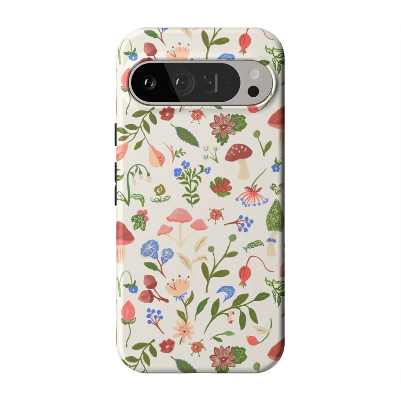 Garden Party | Mushroom Floral Case iPhone Case get.casely Essential Google Pixel 9 Pro XL 