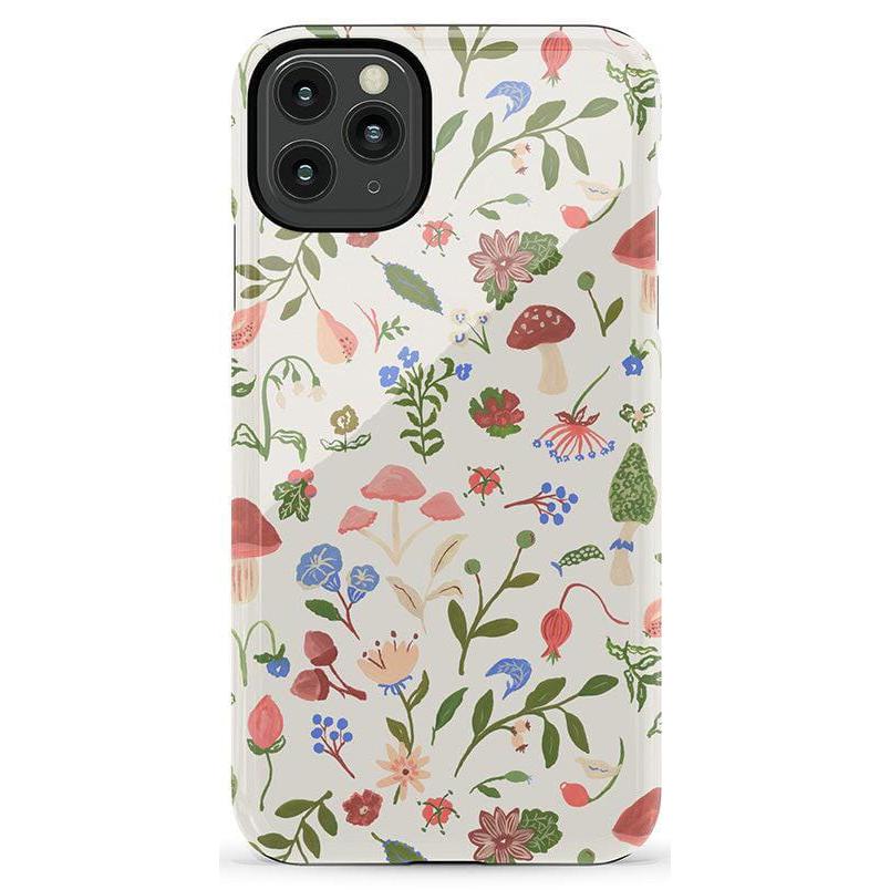 Garden Party | Mushroom Floral Case iPhone Case get.casely Essential iPhone 11 Pro Max