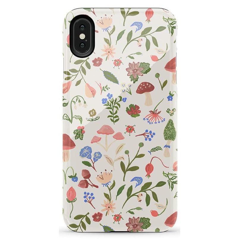 Garden Party | Mushroom Floral Case iPhone Case get.casely Essential iPhone XS Max 