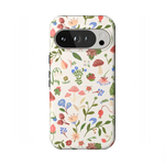 Garden Party | Mushroom Floral Case iPhone Case get.casely Essential + MagSafe® Google Pixel 10 Pro 