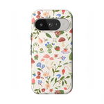 Garden Party | Mushroom Floral Case iPhone Case get.casely Essential + MagSafe® Google Pixel 10 