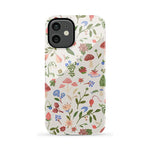 Garden Party | Mushroom Floral Case iPhone Case get.casely Essential + MagSafe® iPhone 12 Mini