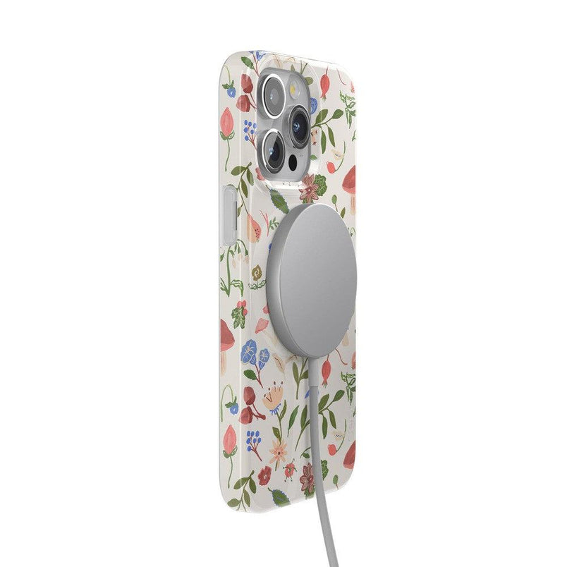 Garden Party | Mushroom Floral Case iPhone Case get.casely 