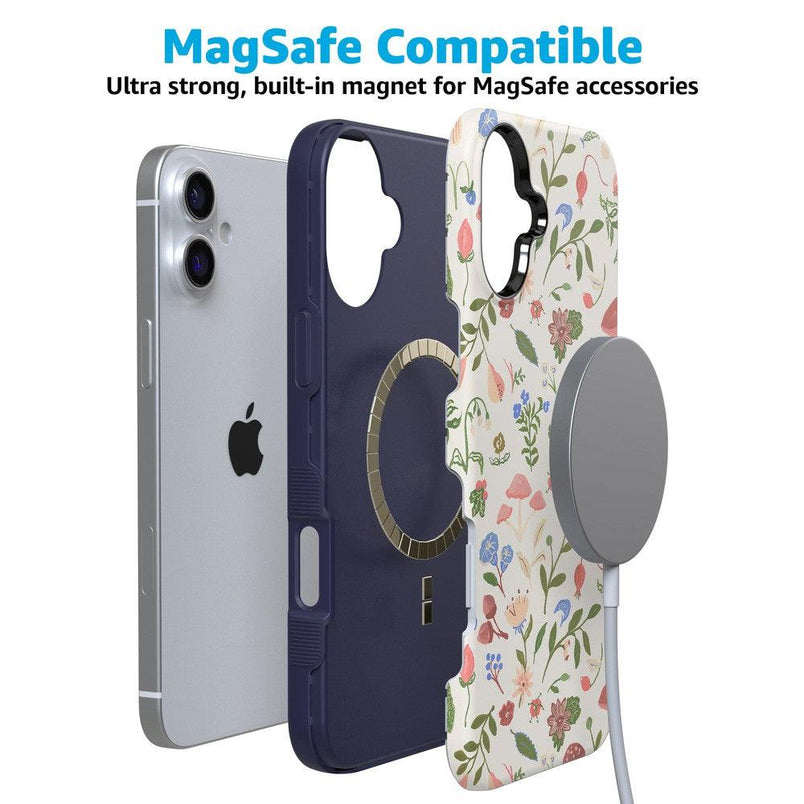 Garden Party | Mushroom Floral Case iPhone Case get.casely 