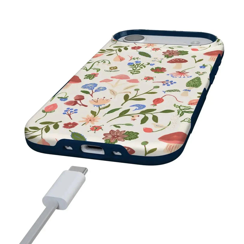 Garden Party | Mushroom Floral Case iPhone Case get.casely 