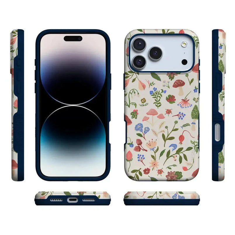 Garden Party | Mushroom Floral Case iPhone Case get.casely 