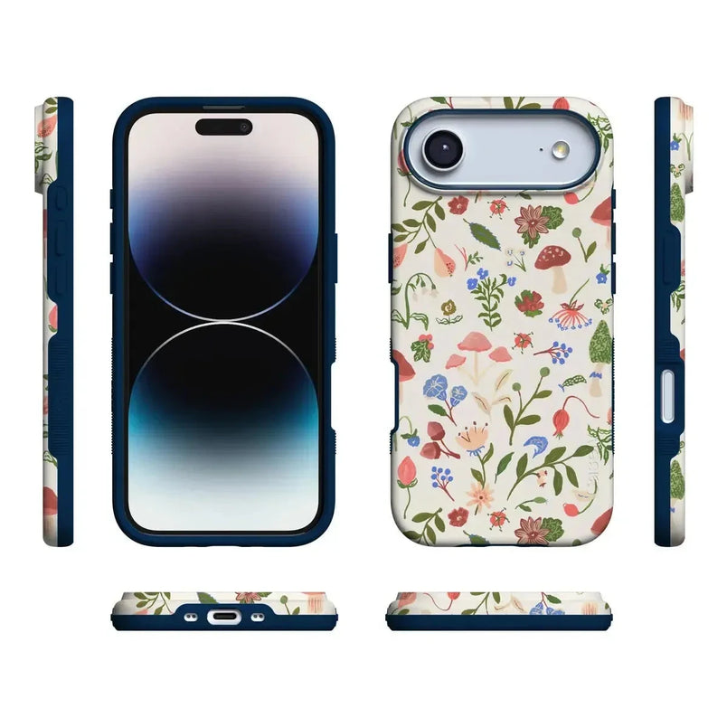Garden Party | Mushroom Floral Case iPhone Case get.casely 