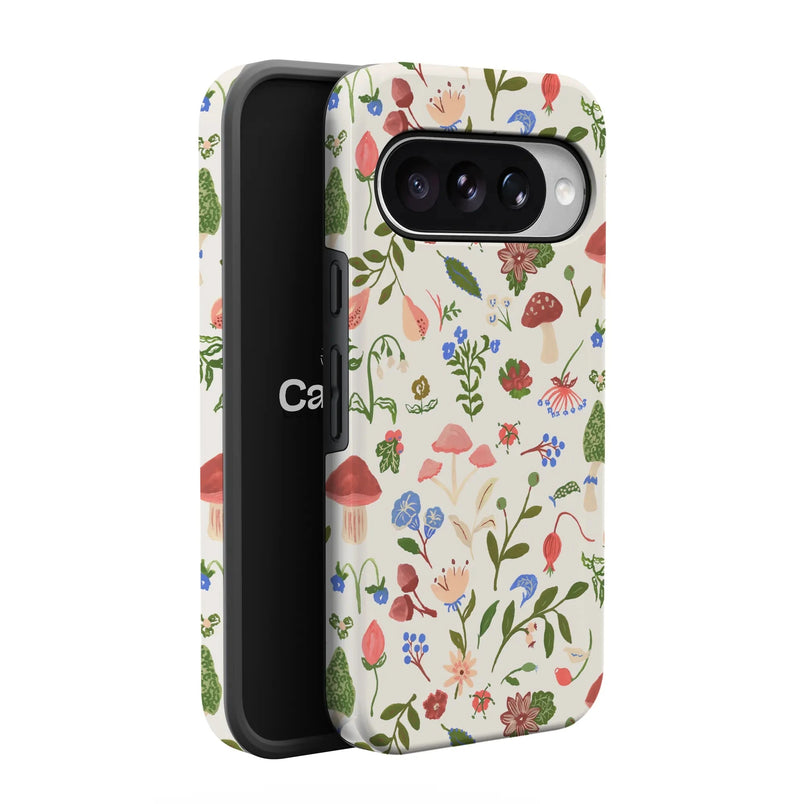 Garden Party | Mushroom Floral Case iPhone Case get.casely 