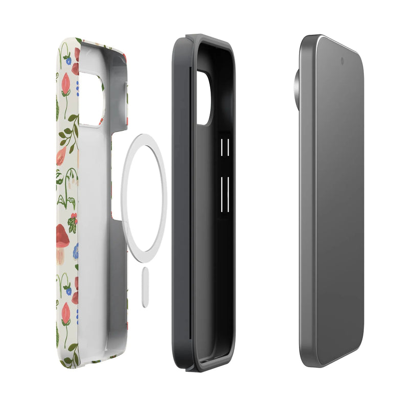 Garden Party | Mushroom Floral Case iPhone Case get.casely 