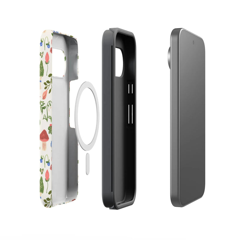 Garden Party | Mushroom Floral Case iPhone Case get.casely 