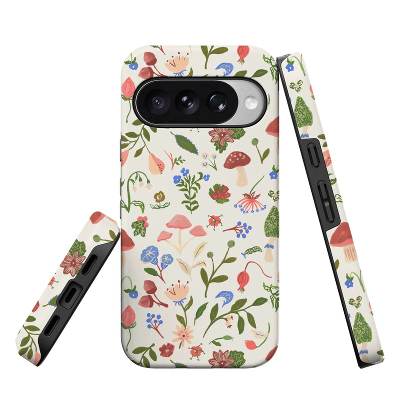 Garden Party | Mushroom Floral Case iPhone Case get.casely 