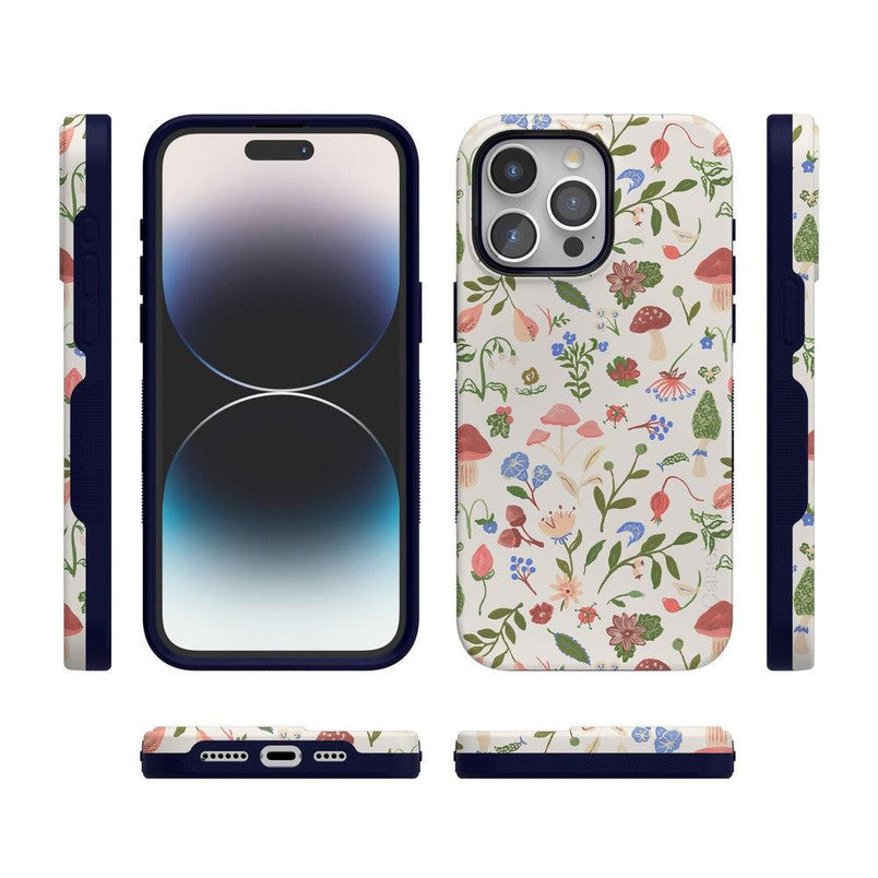 Garden Party | Mushroom Floral Case iPhone Case get.casely 