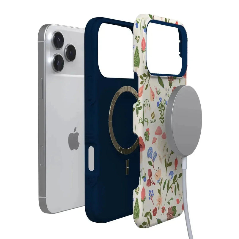 Garden Party | Mushroom Floral Case iPhone Case get.casely 