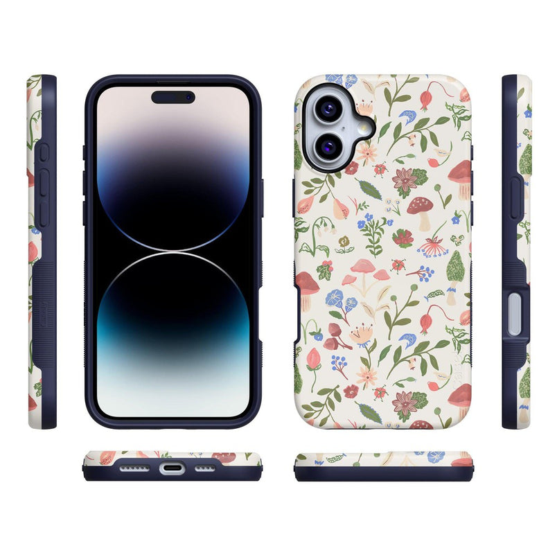 Garden Party | Mushroom Floral Case iPhone Case get.casely 