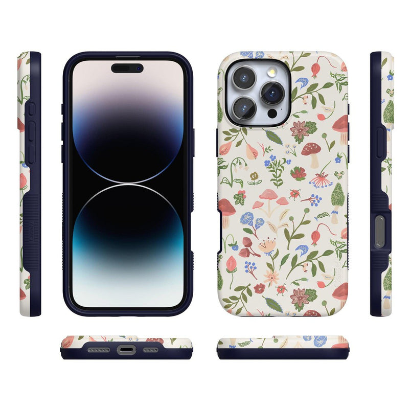 Garden Party | Mushroom Floral Case iPhone Case get.casely 