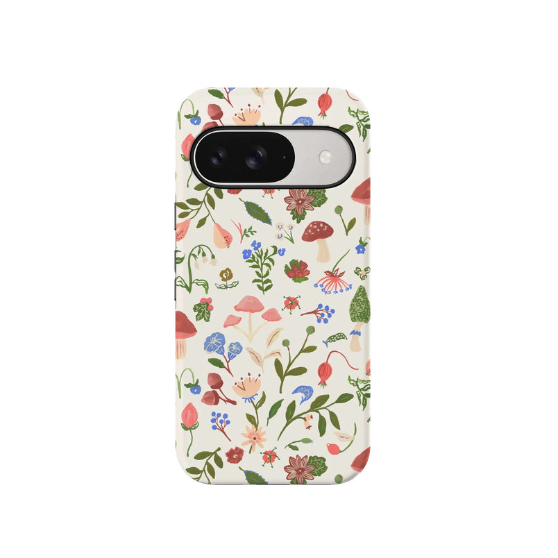 Garden Party | Mushroom Floral Case iPhone Case get.casely 