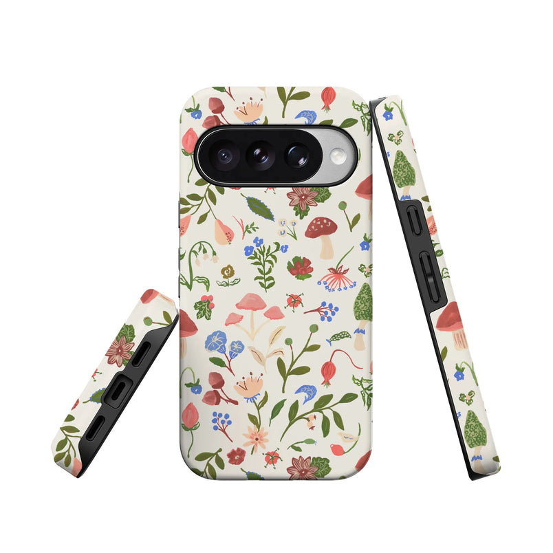 Garden Party | Mushroom Floral Case iPhone Case get.casely 
