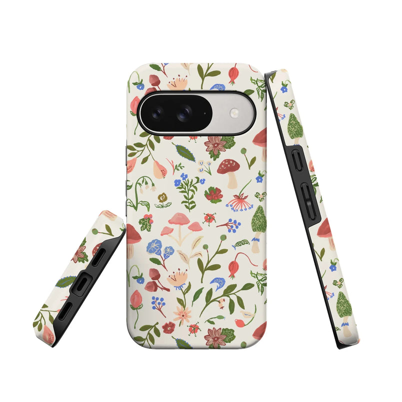 Garden Party | Mushroom Floral Case iPhone Case get.casely 