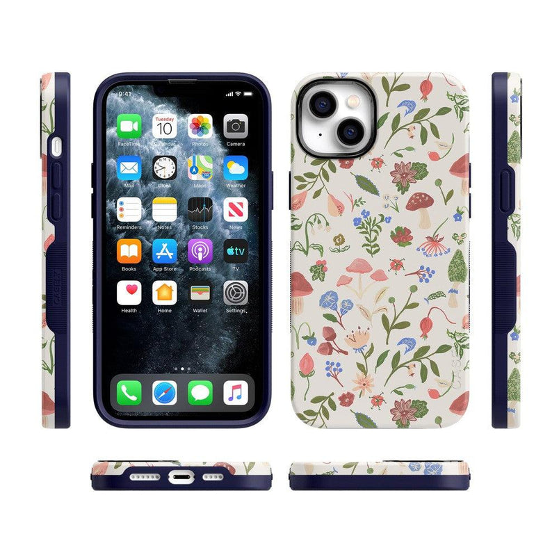 Garden Party | Mushroom Floral Case iPhone Case get.casely 