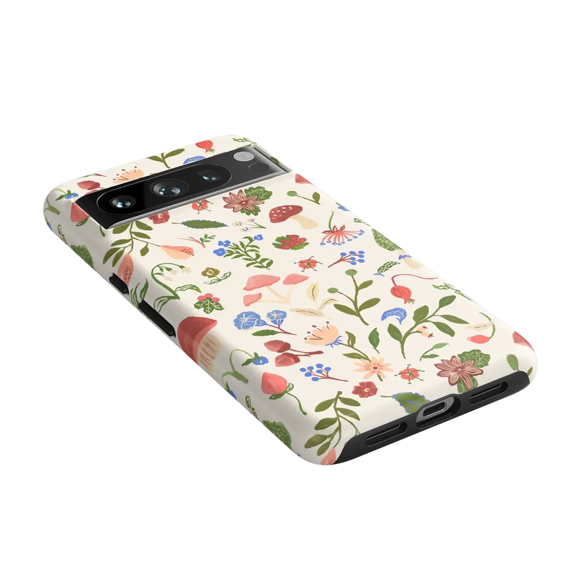 Garden Party | Mushroom Floral Case iPhone Case get.casely 