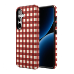 Checked Twice | Red Plaid Case