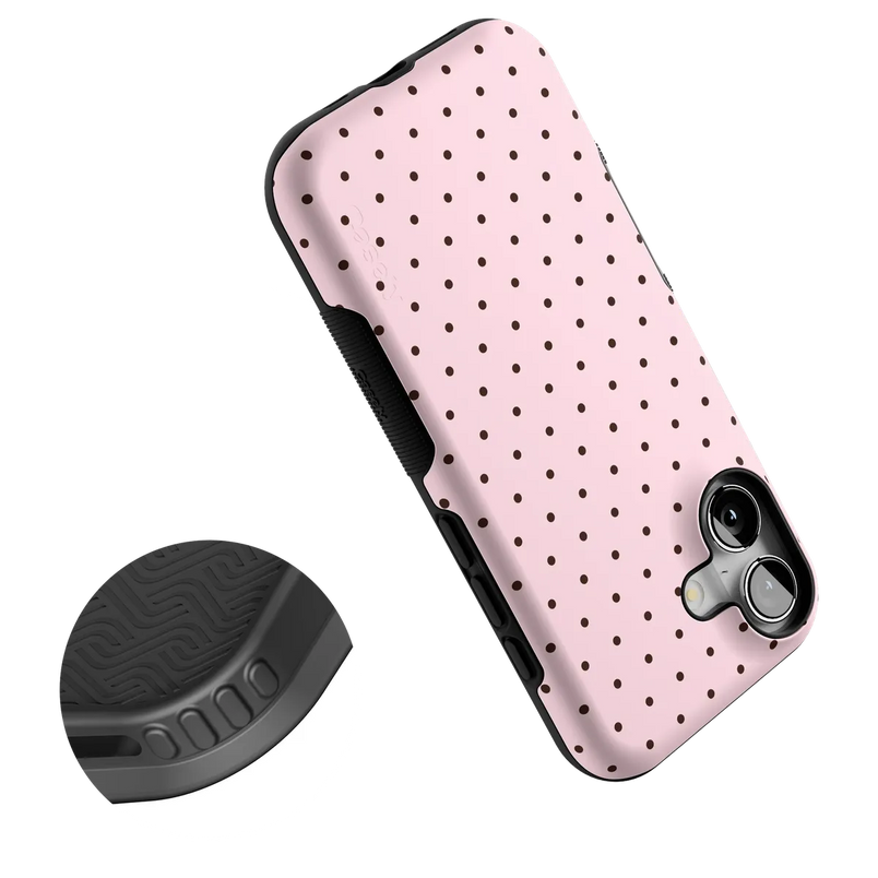 On the Dot | Pink Polka Dot Case