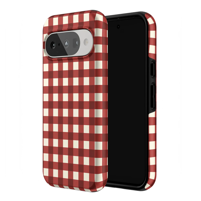 Checked Twice | Red Plaid Case