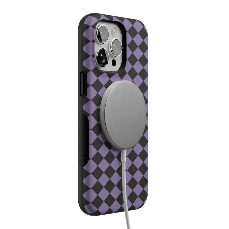 Midnight Hex | Purple Checkered Case