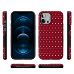 On the Dot | Maroon Polka Dot Case