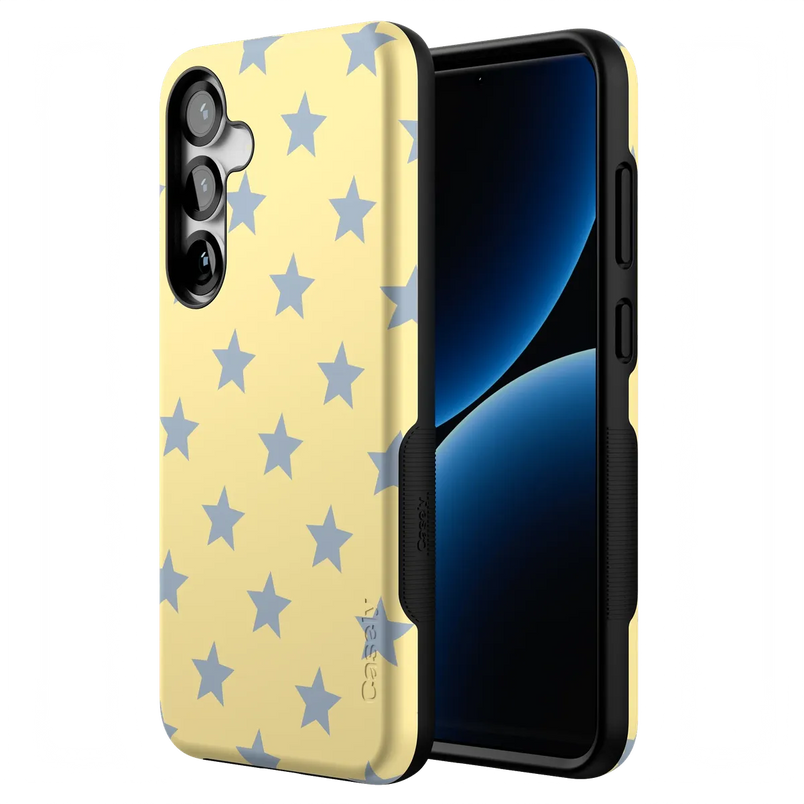 Shine Bright | Butter Yellow Stars Case