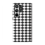 Salem's Hex | Black & White Checkered Case