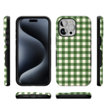 Checked Twice | Green Plaid Case