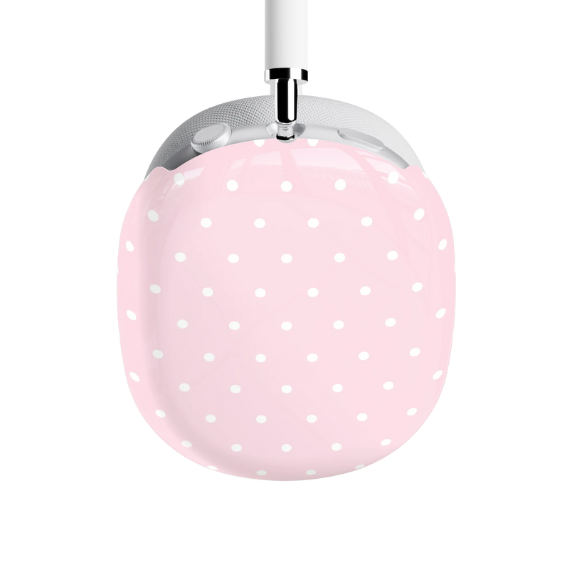 On the Dot | Pink & White Polka Dot AirPods Max Case