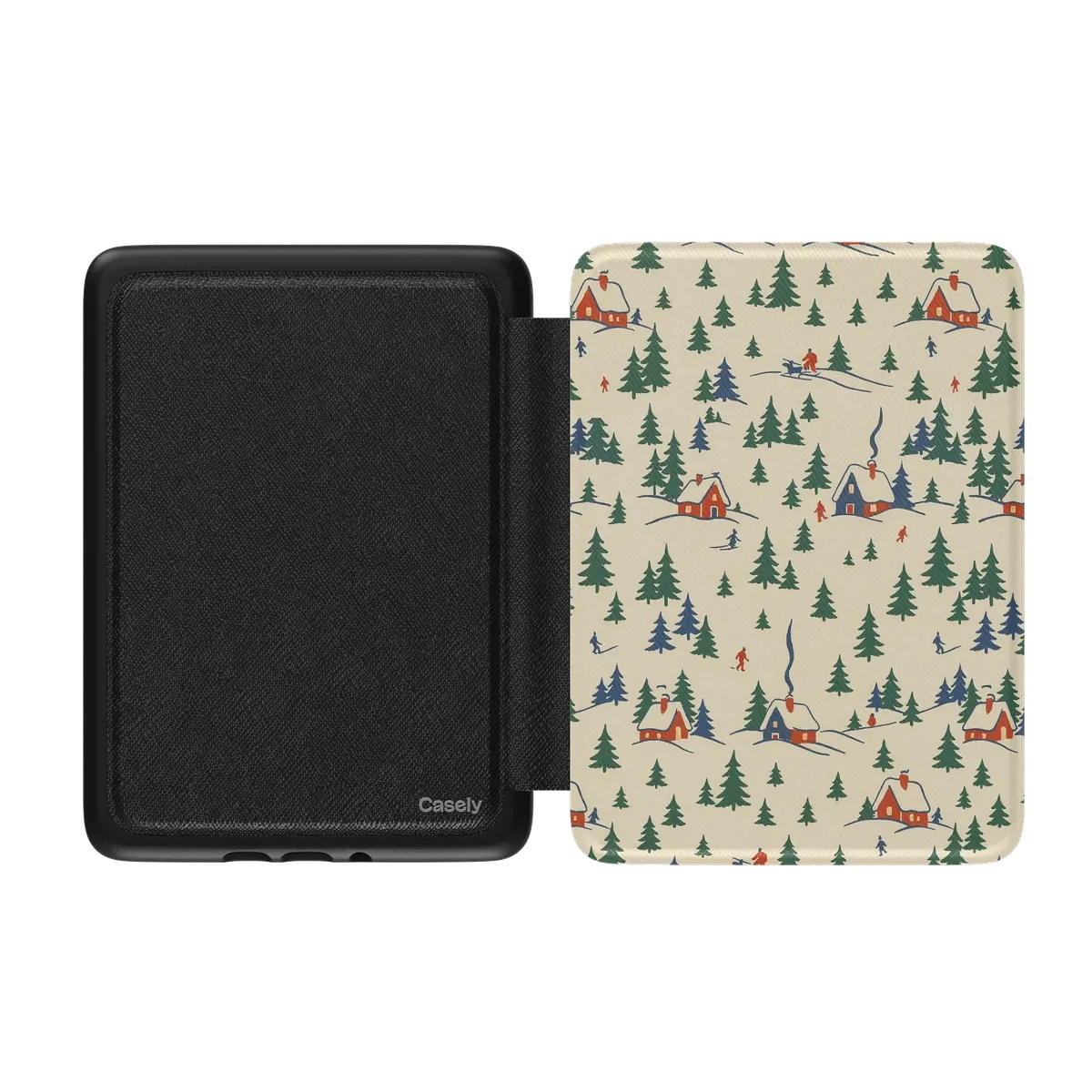 Chalet All Day Winter Village Kindle Case