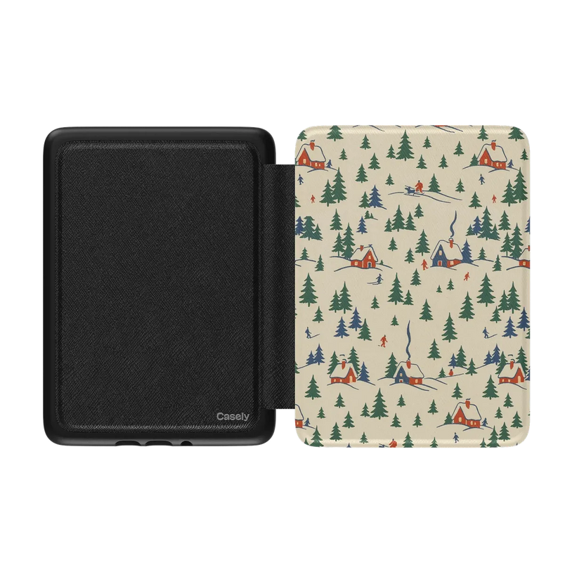 Chalet All Day | Winter Village Kindle Case