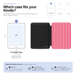 Perfect Stripes | Pink Stripes Kindle Case