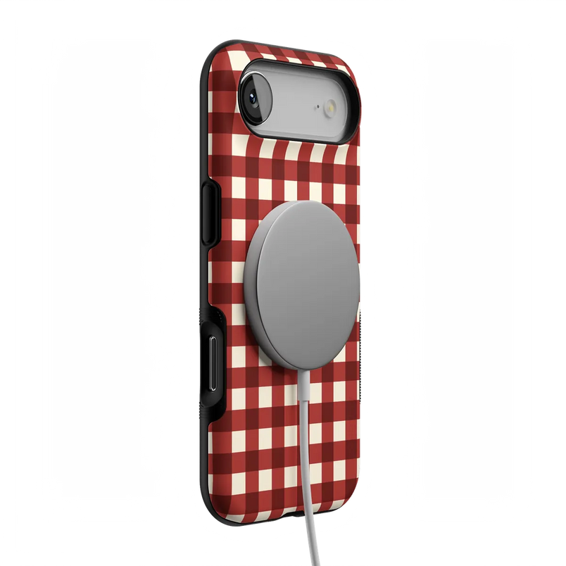 Checked Twice | Red Plaid Case