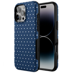 On the Dot | Navy Polka Dot Case
